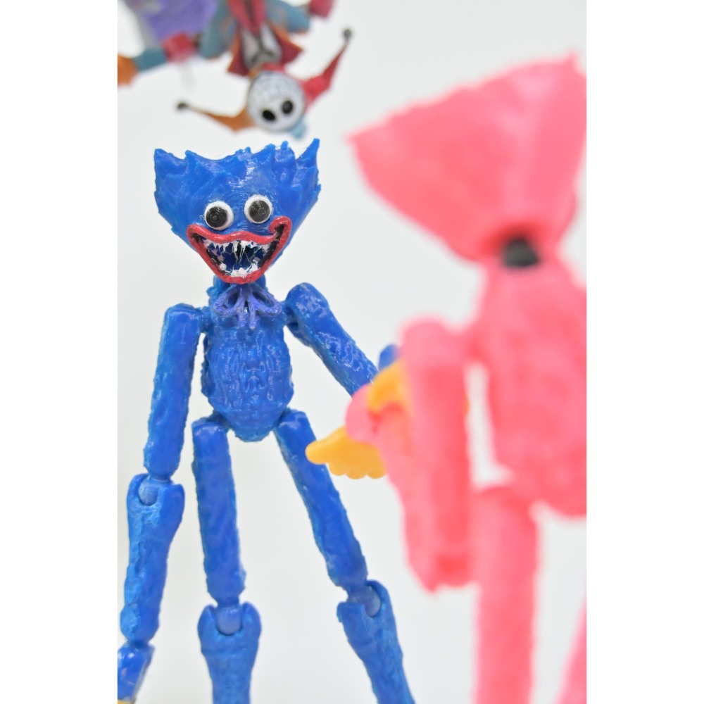 【接單制】3D列印成品 — 波比的遊戲時間 POPPY PLAYTIME Huggy & Kissy（十里青文創）-細節圖11