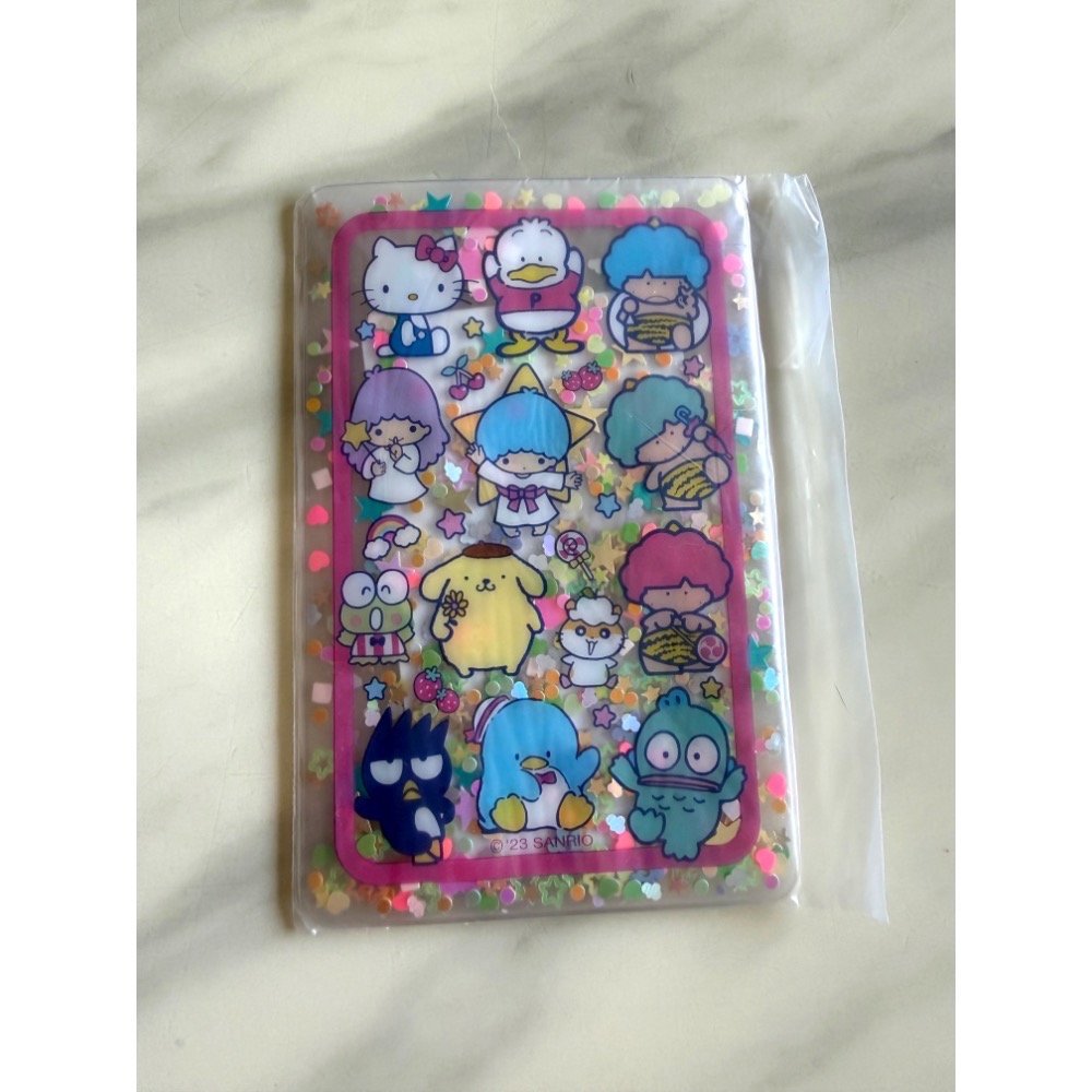 Hello Kitty 50週年聯名OPAQUE.CLIP大臉閃閃化妝包-細節圖6