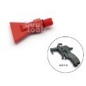 BuyTools-Air blow gun塑鋼氣動風槍,吹塵槍專用噴嘴 標準,靜音,大風量,橡膠噴嘴,台灣製造「含稅」-規格圖1