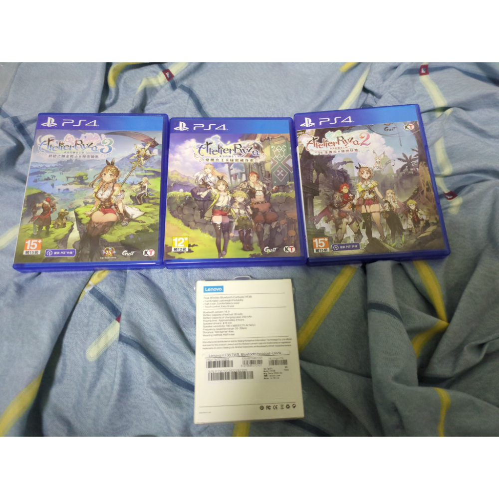 PS4煉金術士萊莎合輯，加送全新聯想無線藍牙耳機-細節圖2