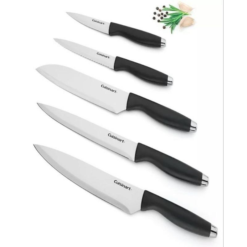 【Cuisinart 的 10 件(含刀套)不鏽鋼刀具組】-細節圖2