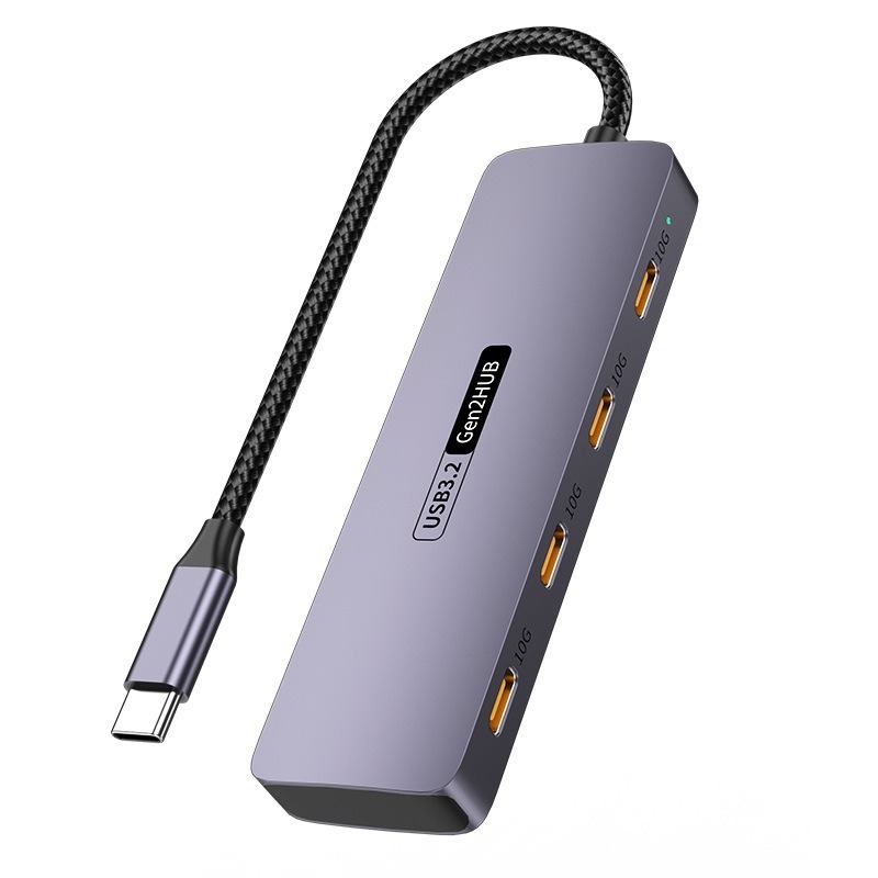 [玩3C] USB3.2 Type-C 4埠高速集線器 分線器 擴展器 10Gbps Hub-規格圖6