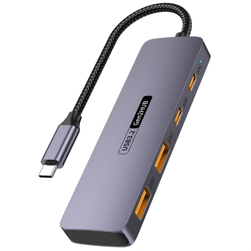 [玩3C] USB3.2 Type-C 4埠高速集線器 分線器 擴展器 10Gbps Hub-規格圖6