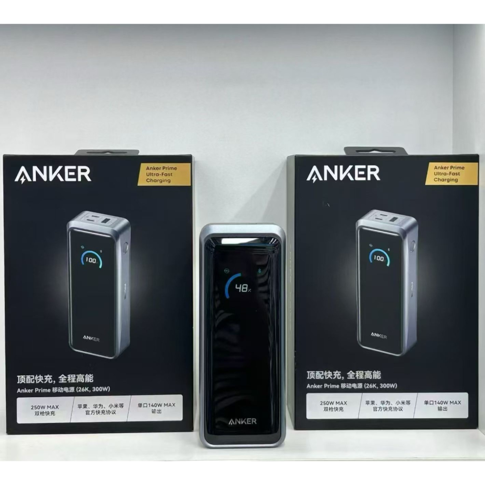 [玩3C] 安克 Anker Prime 快速充電 GaN 300W max 2C1A充電口-細節圖2