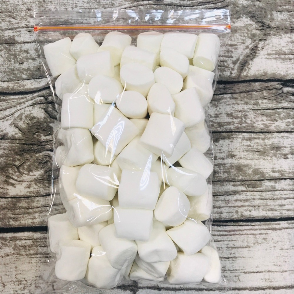 蜜意坊 TO28 特白棉花糖 3CM 1公斤 棉花糖 雪Q餅 雪花餅 雪花酥原料 純白棉花糖 烤肉 滿額免運【達興食品】-細節圖5