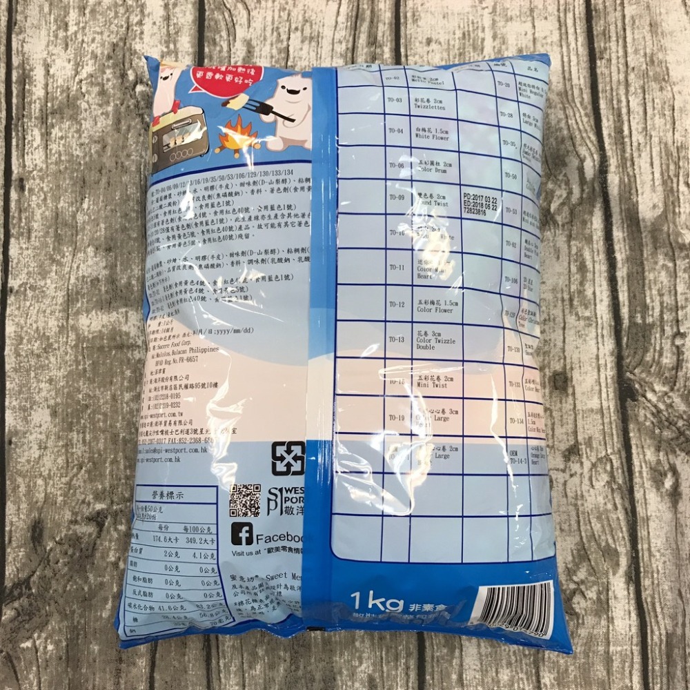 蜜意坊棉花糖 TO53 超迷你彩色 0.5CM  1公斤批發 敬洋 彩色棉花糖 迷你彩色棉花糖 滿額免運【達興食品】-細節圖4