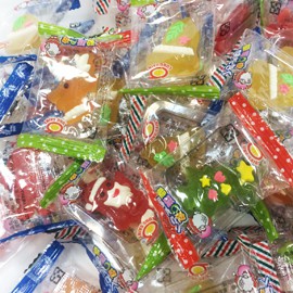 聖誕Q皮糖 300公克 (圖案隨機出貨) 聖誕節糖果 聖誕Q皮糖無糖粉 聖誕Q皮糖有糖粉 聖誕Q皮糖【達興食品】-細節圖2