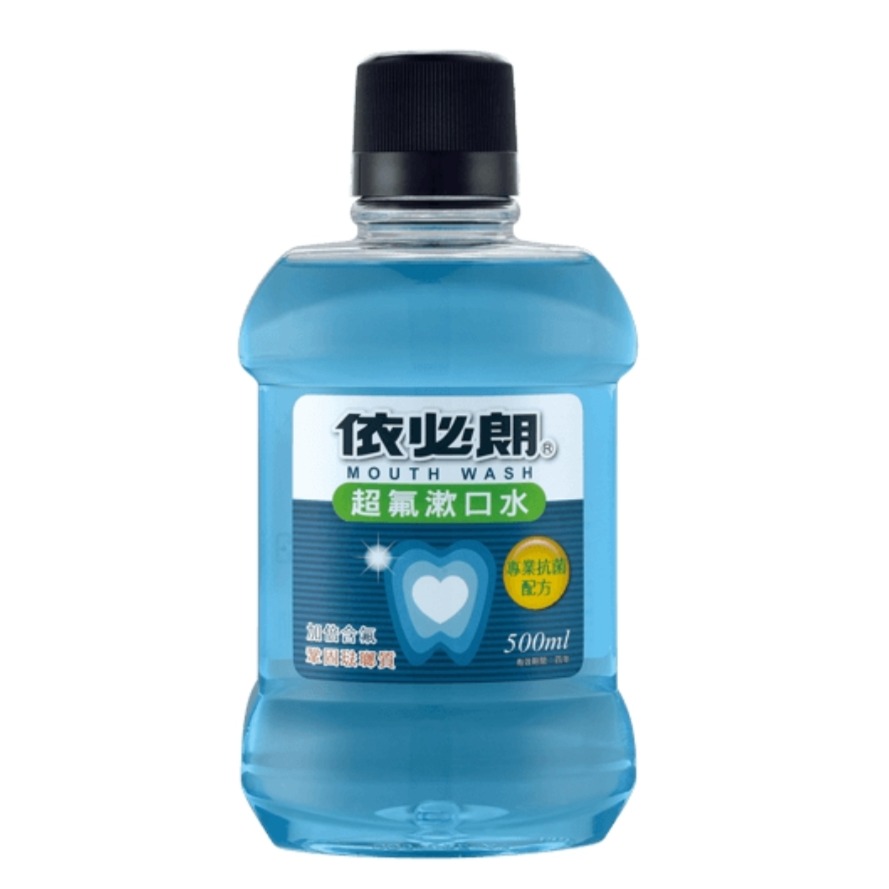 依必朗漱口水(買一送一)500ml-超氟/清新/綠茶清新-規格圖3