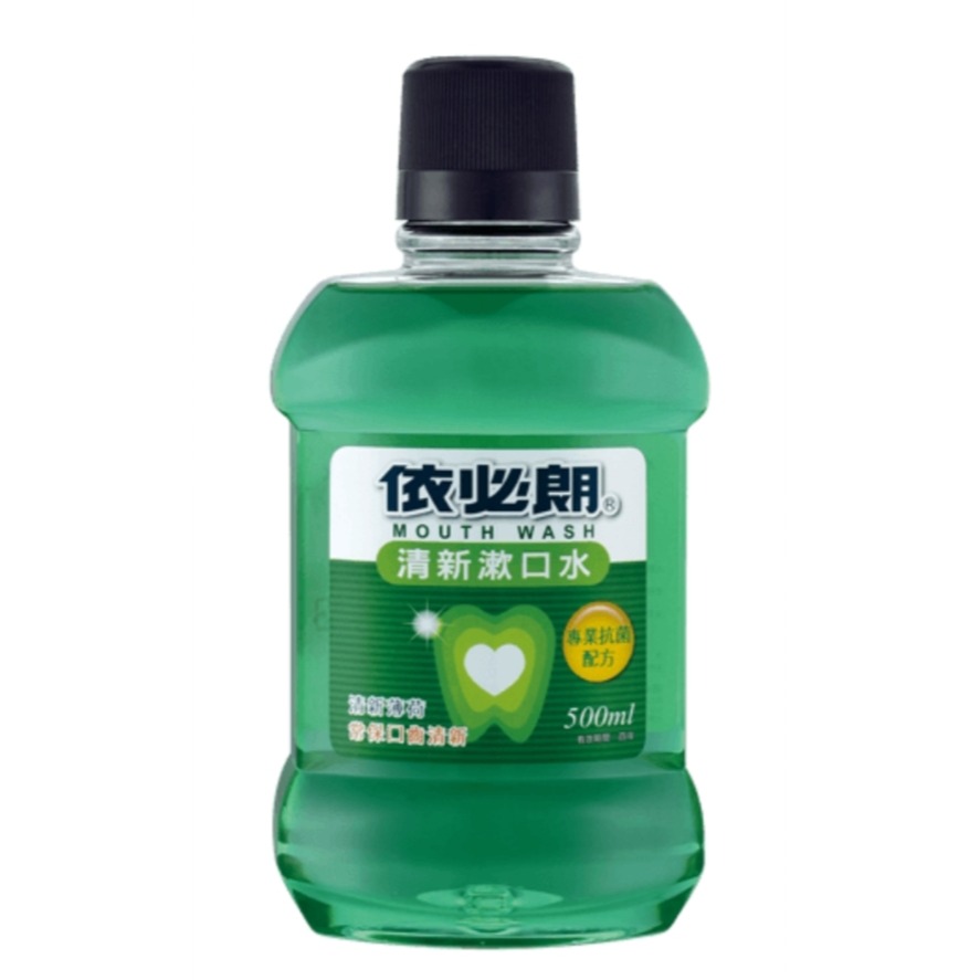 依必朗漱口水(買一送一)500ml-超氟/清新/綠茶清新-規格圖3