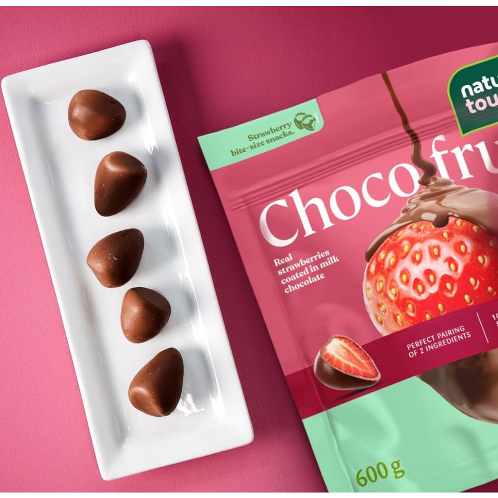 好市多代購/Nature＇s Touch 冷凍巧克力裏草莓600公克#144005-細節圖2