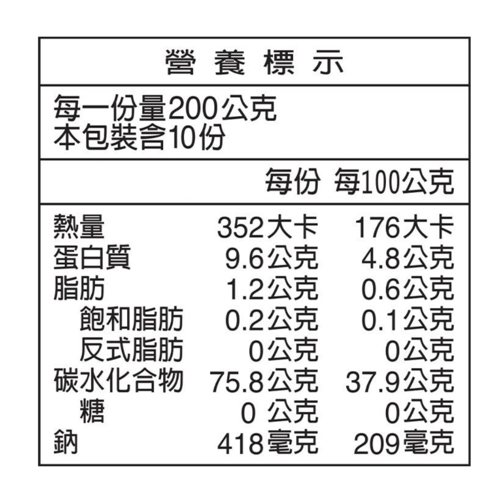 好市多代購/南僑冷凍刀削麵200公克 X10入#157737-細節圖4