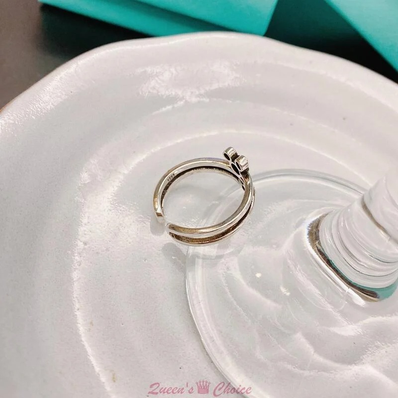 雙層星星米老鼠S925純銀戒指-細節圖5