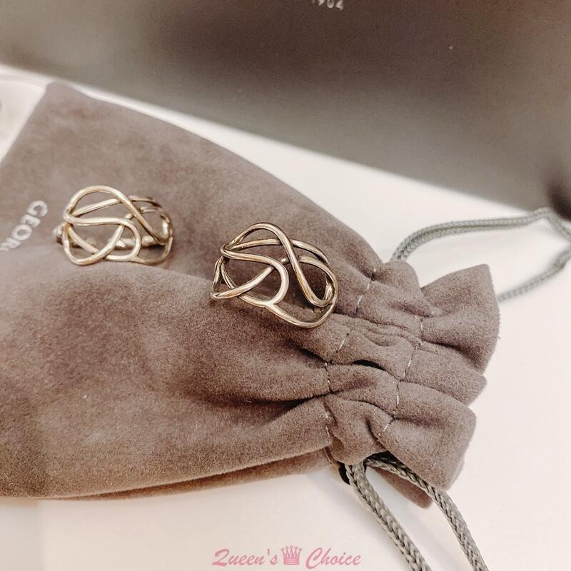 設計款流線形線條誇張S925純銀戒指-細節圖4