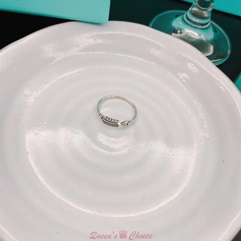 羽毛弓箭S925純銀戒指-細節圖3