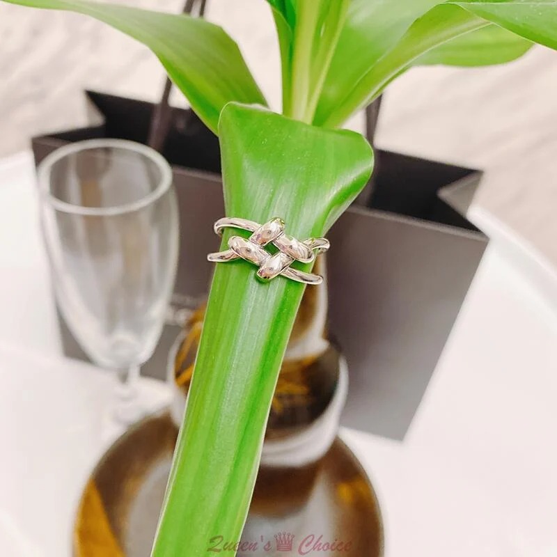 簡約#字S925純銀戒指-細節圖3