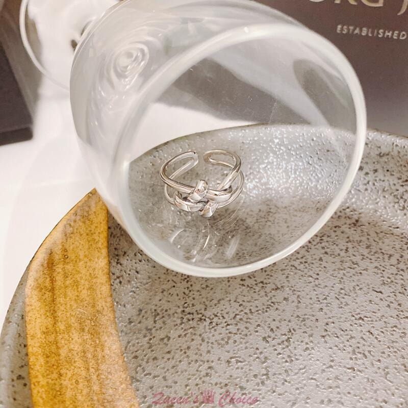 簡約#字S925純銀戒指-細節圖5