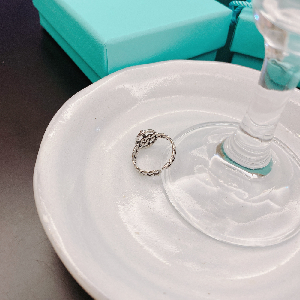 麻花IO造型S905純銀戒指-細節圖3