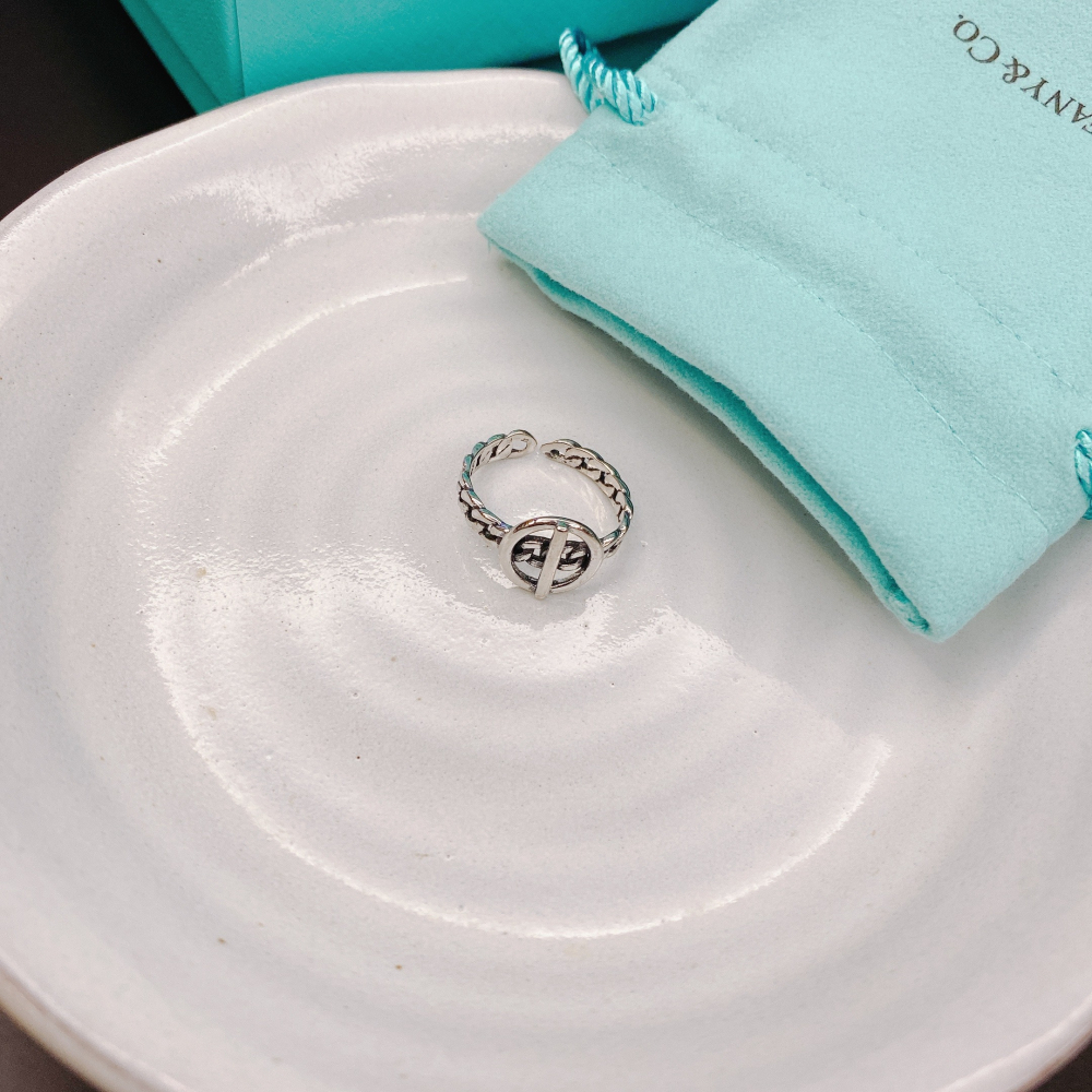 麻花IO造型S905純銀戒指-細節圖4