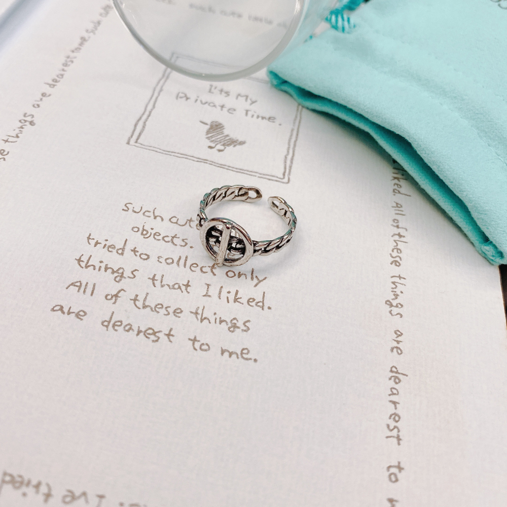 麻花IO造型S905純銀戒指-細節圖6