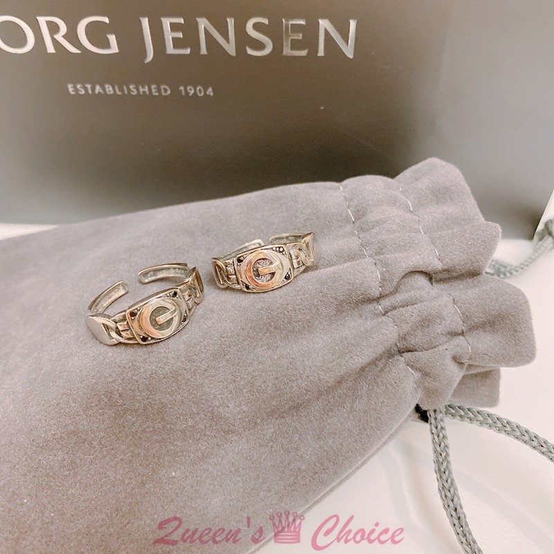 皮帶扣造型S925純銀戒指-細節圖6