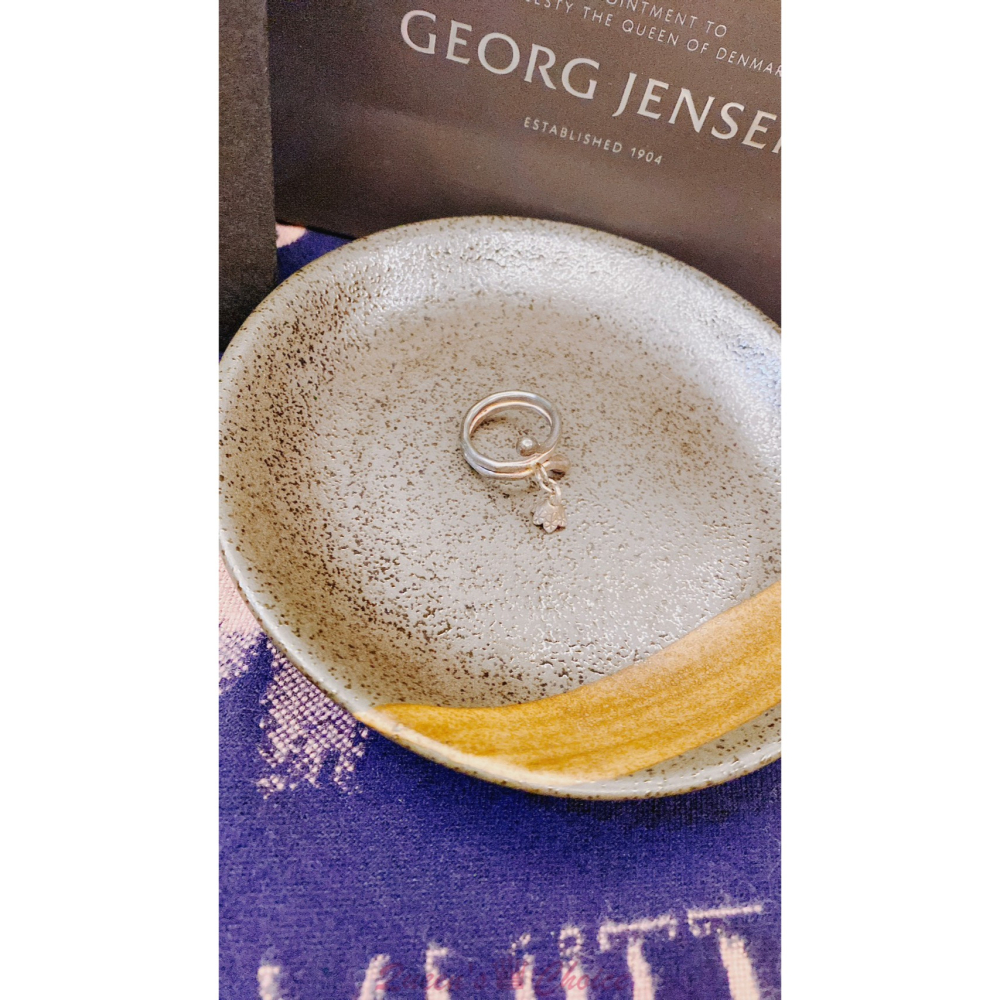 復古風花朵吊墜戒指-細節圖3