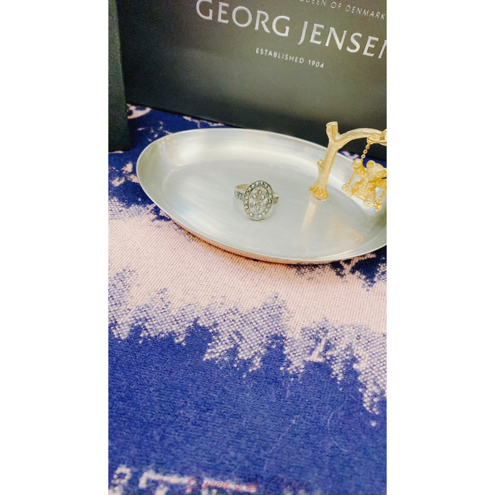 宮廷風小鑽花S925純銀戒指-細節圖6