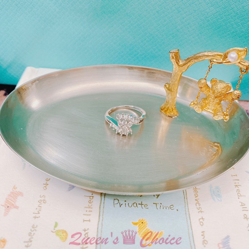 亮麗款花冠小水鑽戒指-細節圖2