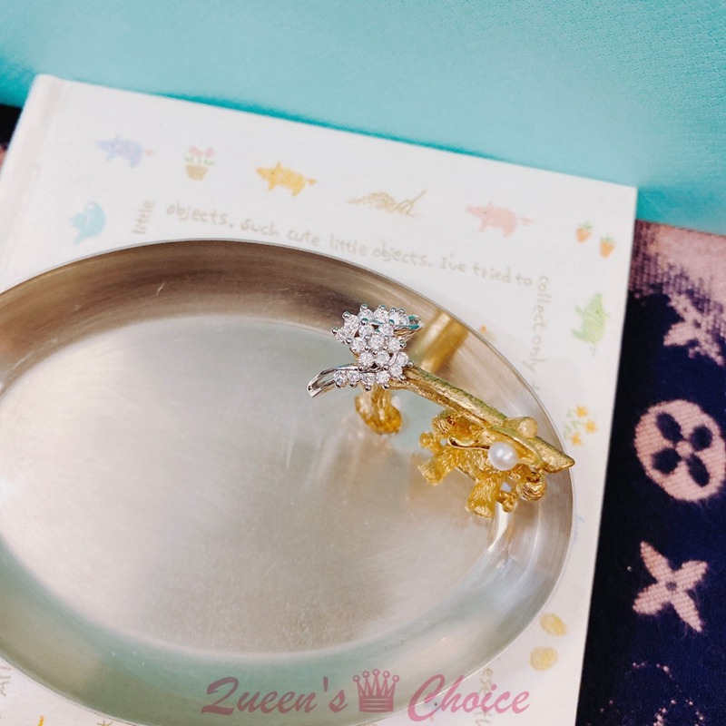 亮麗款花冠小水鑽戒指-細節圖3