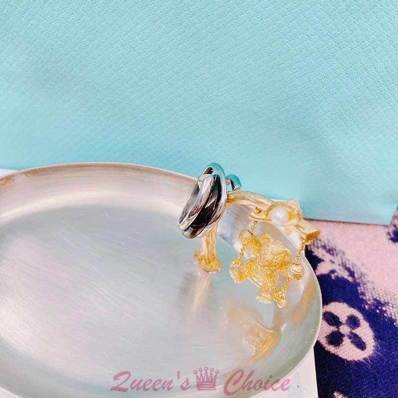 中性款銀黑線條百搭鋼戒-細節圖2