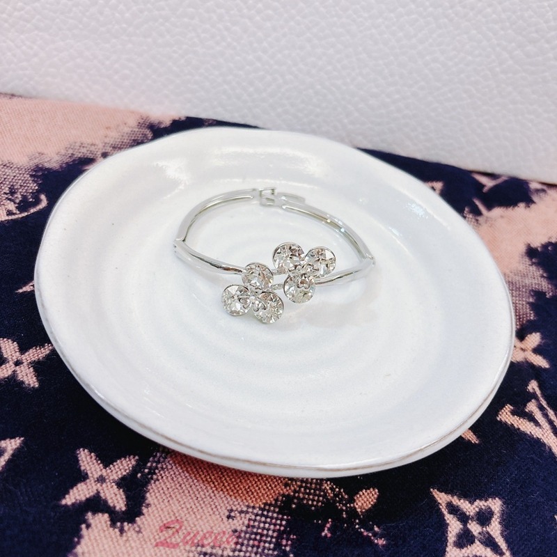 好事成雙三葉草奧地利水鑽L316手環-細節圖3