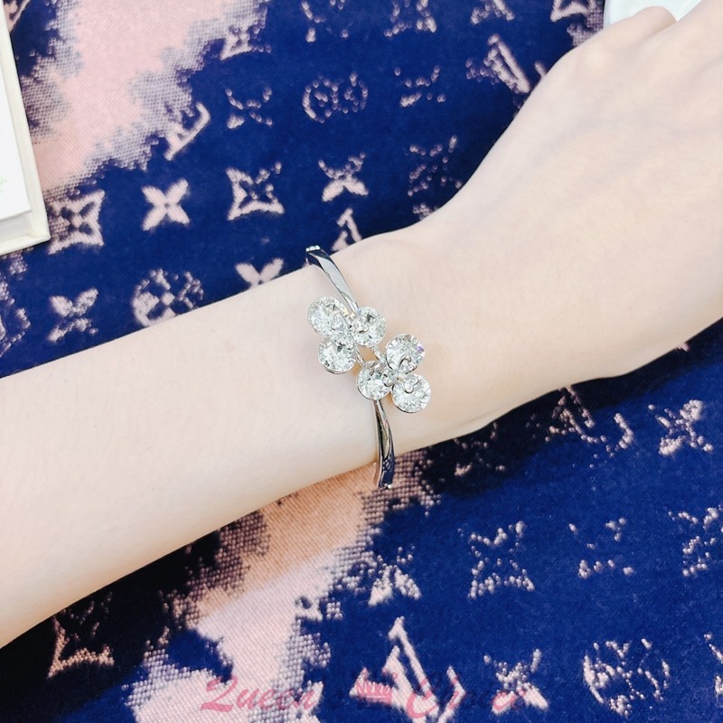 好事成雙三葉草奧地利水鑽L316手環-細節圖4