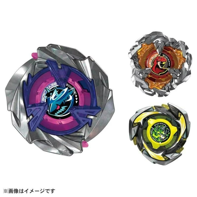 <完售＞BEYBLADE X 日版UX-15 戰鬥陀螺 UX-15 鮫鯊狂鱗改造組*全新拆檢版*-細節圖3