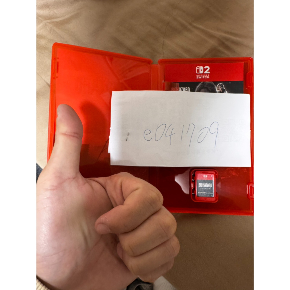 NS2 switch2 惡靈古堡9 含特典(未使用)-細節圖2