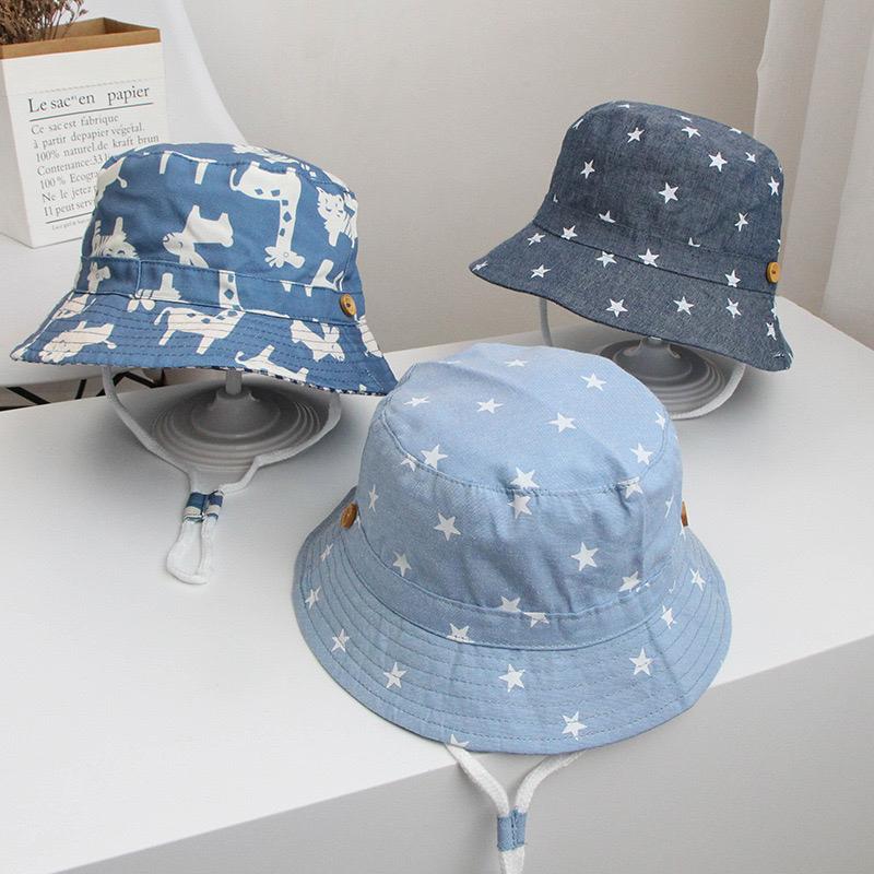 iWeiffy❤台灣現貨+發票 嬰幼童漁夫帽 嬰兒漁夫帽 兒童漁夫帽 兒童帽 遮陽帽 戶外-細節圖2