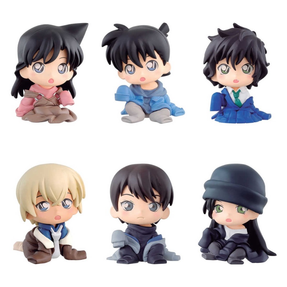 名偵探柯南 絕版 縮小戰隊 扭蛋 新一 基德 小蘭-細節圖4