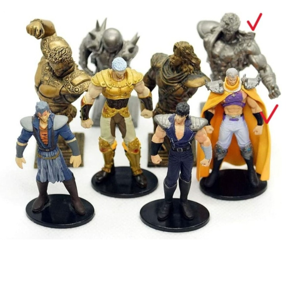 北斗神拳 海洋堂 7-11 公仔 胸像-細節圖2