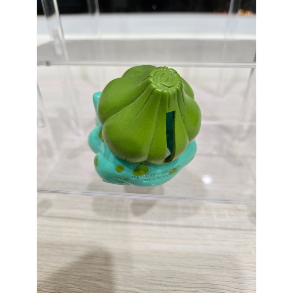 寶可夢 老物 絕版 軟膠存錢筒 喵喵 妙蛙種子-細節圖3