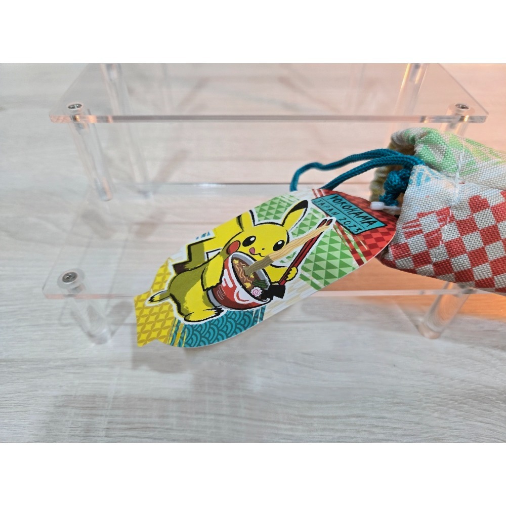 寶可夢 PTCG WCS 2023 橫濱 皮卡丘 御三家 拉麵 卡墊-細節圖2