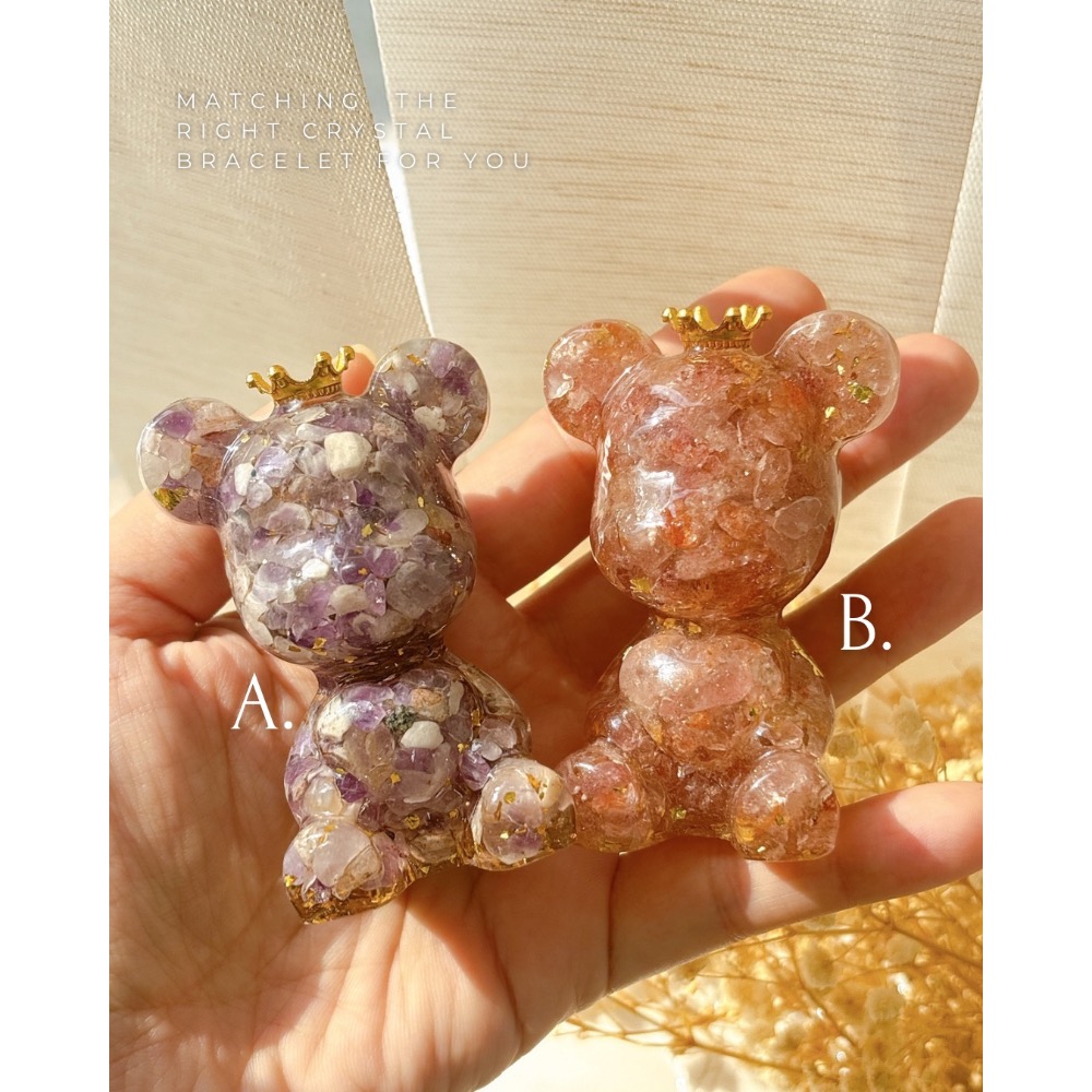 ❰小宇宙晶球❱皇冠熊(現貨)-細節圖2