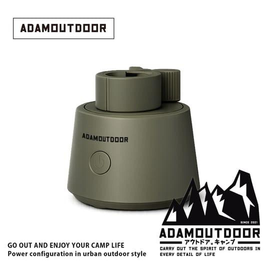 【ADAMOUTDOOR】AI風扇上市 隨身掛繩機能冰鎮風扇 ADFN-HTF500 旋轉底座~新品上市--規格圖7
