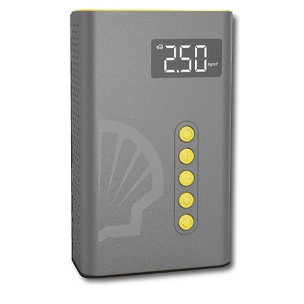 【現貨免運】Shell 殼牌4合1汽車急救電源打氣機 SL-AC001JP 救車+打氣+行動電源+LED燈 認證有保障-細節圖5