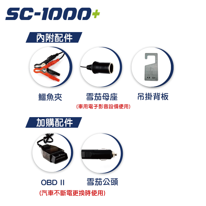 現貨 【麻新電子】 SC-1000+ 1000S 鋰鐵 充電器 EFB AGM SC-1000 SC-600~免費寄送-細節圖6