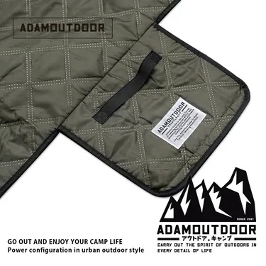 ADAMOUTDOOR ｜防水經典隨身野餐墊｜地墊．防水野餐墊．海灘墊．折疊野餐墊-細節圖2