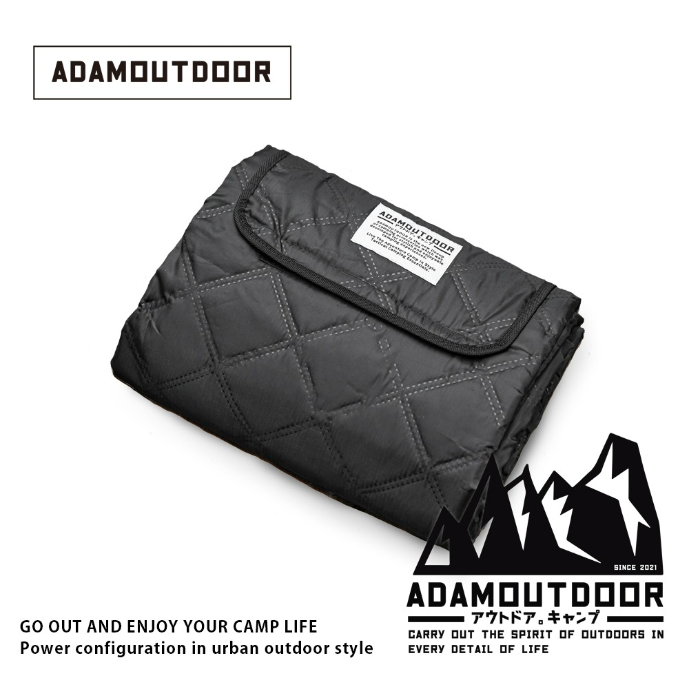 ADAMOUTDOOR ｜防水經典隨身野餐墊｜地墊．防水野餐墊．海灘墊．折疊野餐墊-規格圖4