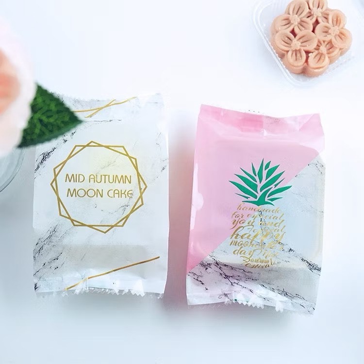 北歐大理石側邊熱封袋｜雪花酥／餅乾／堅果塔包裝袋-細節圖2