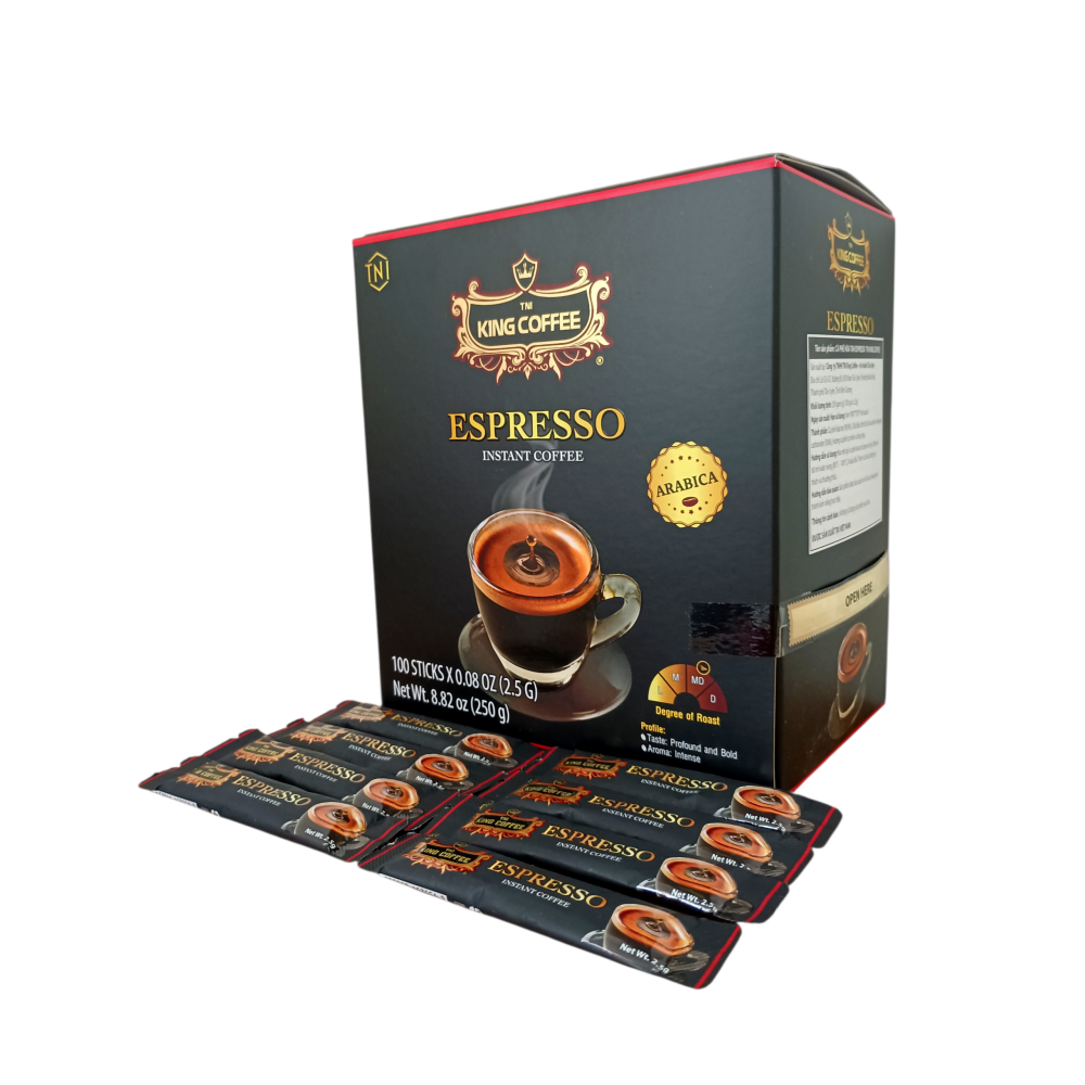 越南 TNI  KING COFFEE  阿拉比卡即溶濃縮咖啡 ESPRESSO-細節圖2