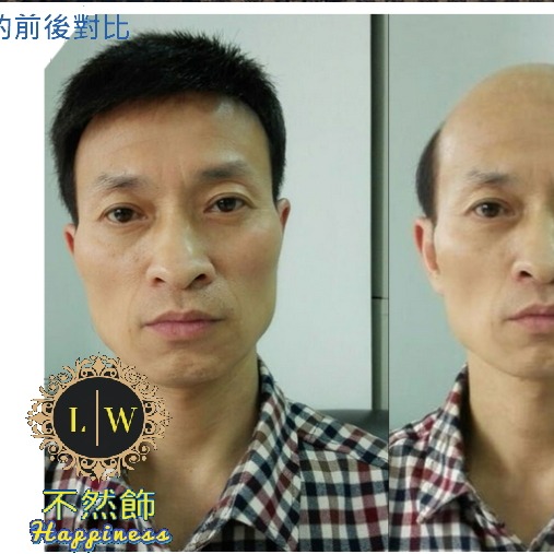 假髮男 中老年假髮 爸爸髮型 真人髮 男短髮 自然蓬鬆透氣髮型 【黑二髮品】OTBU-細節圖3