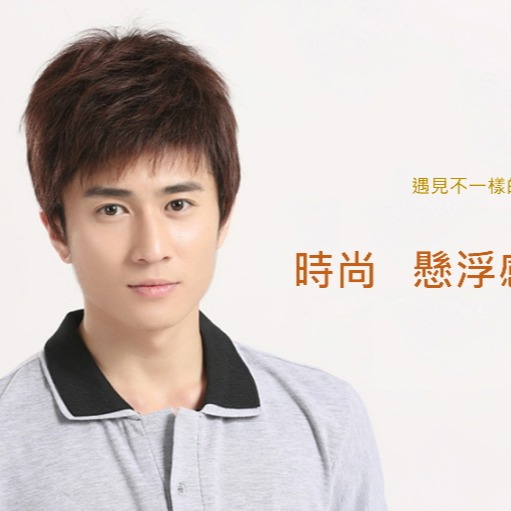 假髮 男短髮 真髮- 明星髮型 帥氣逼真 透氣整頭假髮【黑二髮品】OTDD-細節圖2