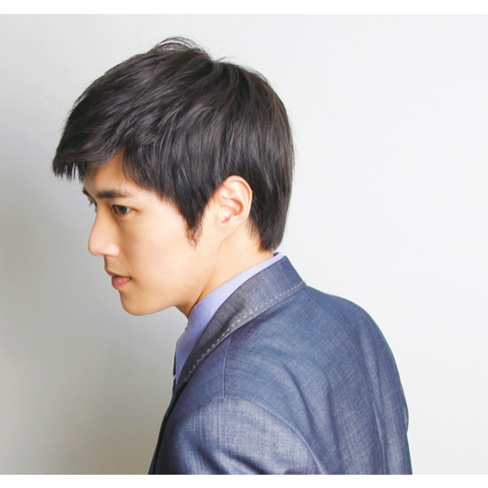 男假髮 男 真人髮 改變造型 - 帥氣穩重髮型 時尚自然蓬鬆 整頂頭套 【黑二髮品】OTDZ-細節圖4