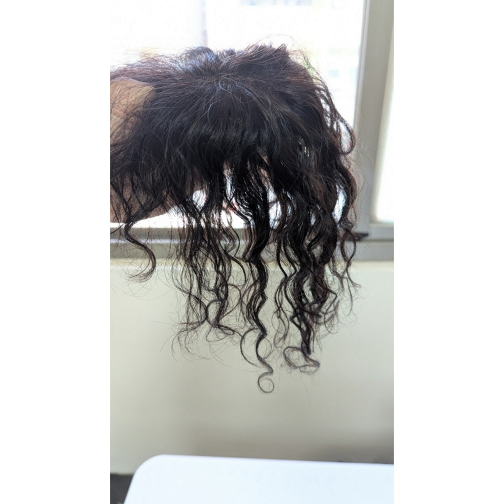 假髮片 捲髮 全真髮 卷髮補髮- 頭頂補髮 手織工藝 可分線 更透氣舒適 【黑二髮品】THH-細節圖7